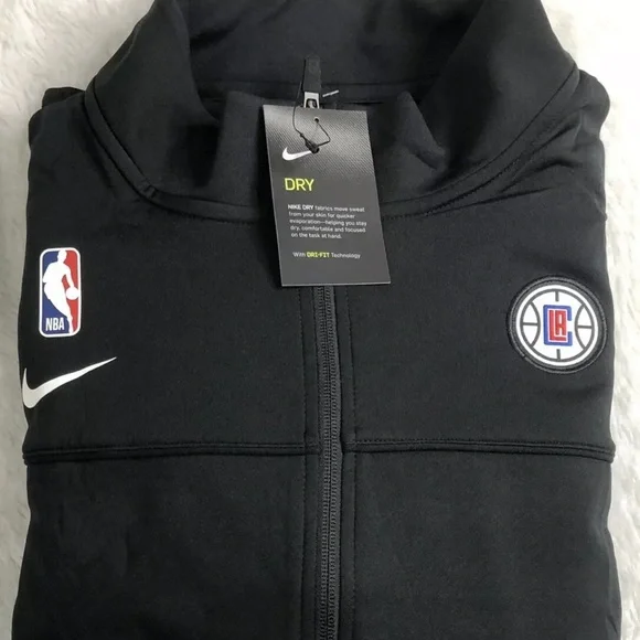NEW Nike NBA Los Angeles CLIPPERS Dri-Fit WARM UP Jacket